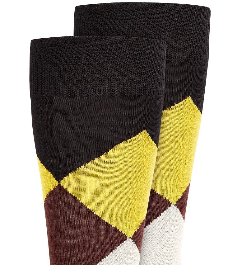 Alfani Men's Argyle Socks Blue Size Regular