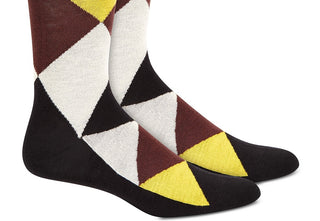 Alfani Men's Argyle Socks Blue Size Regular