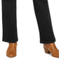 Style & Co Women's Ella Pull-On Bootcut Jeans Black Size Extra Large