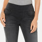 Style & Co Women's Pull On Boyfriend Jeans Black Size Large