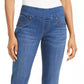 Style & Co Women's Pull On Boyfriend Jeans Blue Size Large