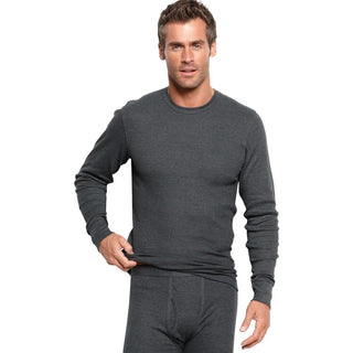 Alfani Men's Thermal Shirt Gray Size Medium