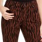 INC International Concepts. Women's Incessentials Tiger-Print Skinny Jeans Brown Size 6