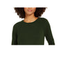 Ideology Women's Long Sleeve Tunic Green Size Medium