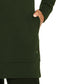 Ideology Women's Long Sleeve Tunic Green Size Medium