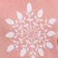 Karen Scott Women's Snowflake Applique Sweater Pink Size Large