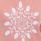 Karen Scott Women's Snowflake Applique Sweater Pink Size Small