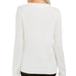 Karen Scott Women's Snowflake Applique Sweater White Size Large