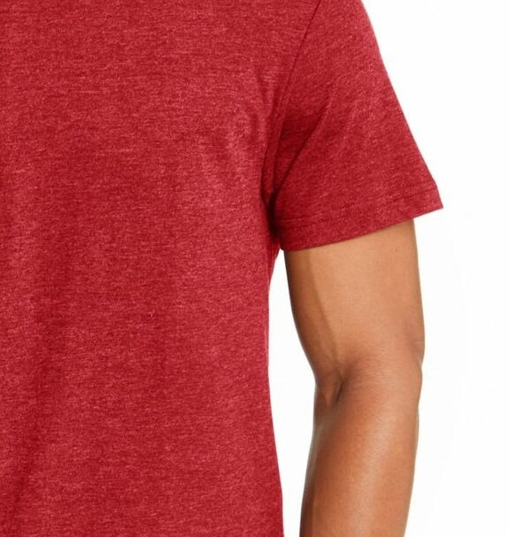Alfani Men's Crewneck Undershirt Red Size Small