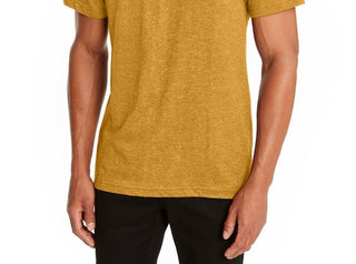 Alfani Men's Crewneck Undershirt Yellow Size Medium