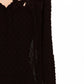 Style & Co Women's Mixed-Media Sheer-Sleeve Blouse  Black Size Extra Small