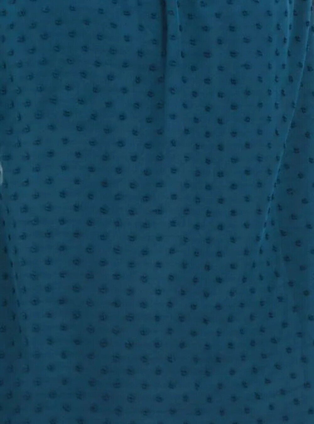 Style & Co Women's Mixed-Media Sheer-Sleeve Blouse Green Size Medium