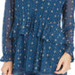 Style & Co Women's Printed Mesh Top Green Size XX Large