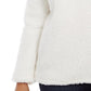 Style & Co Women's Plus Size Cowlneck Faux Sherpa Sweater White Size 2X