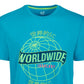 ID Ideology Men's Graphic T-Shirt Blue Size Large