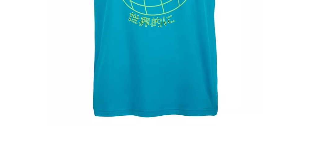 ID Ideology Men's Graphic T-Shirt Blue Size X-Large