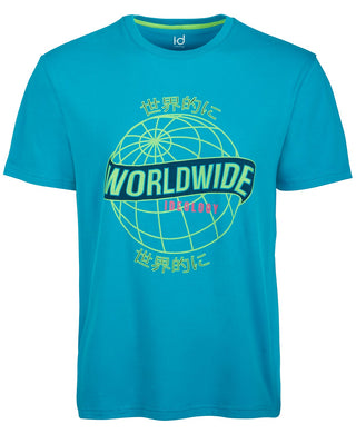 Ideology Men's Graphic T-Shirt Blue Size XX-Large