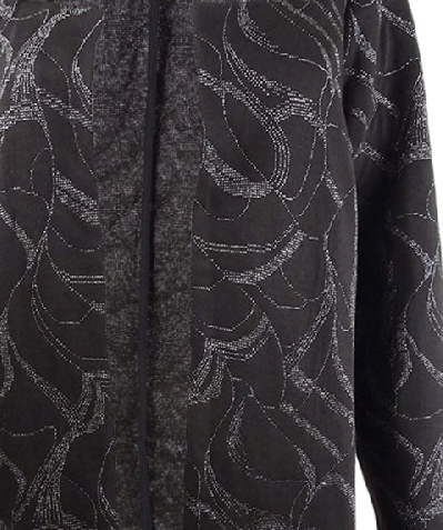 Alfani Women's Metallic-Print Jacquard Topper Jacket Size Large