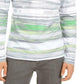 Alfani Men's Stripe T-Shirt Gray Size Extra Large