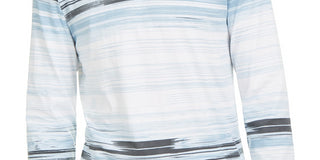 Alfani Men's Stripe T-Shirt White Size Extra Large