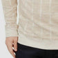 Alfani Men's Jacquard Grid Sweatshirt Vanilla Size Medium