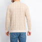 Alfani Men's Jacquard Grid Sweatshirt Blue Size Small