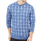 Alfani Men's Jacquard Grid Sweatshirt Vanilla Size Extra Large