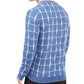 Alfani Men's Textured Grid Pullover Jacquard Blue Size 2 Extra Large