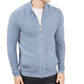Alfani Men's Textured Zip-Front Cardigan Blue Size Medium