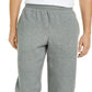 Ideology Men's Open-Hem Fleece Sweatpants Gray Size Small