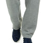 Ideology Men's Open-Hem Fleece Sweatpants Gray Size Small