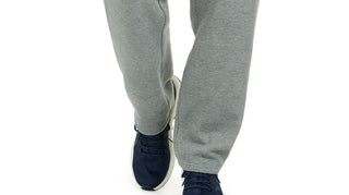 Ideology Men's Open-Hem Fleece Sweatpants Gray Size Small