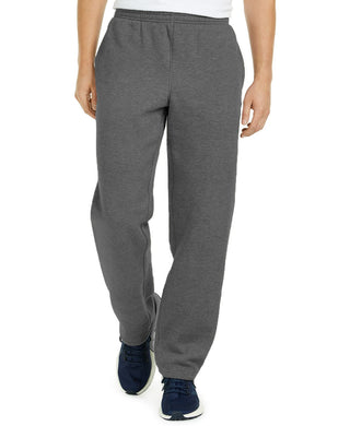 Ideology Men's Open-Hem Fleece Sweatpants Gray Size Small