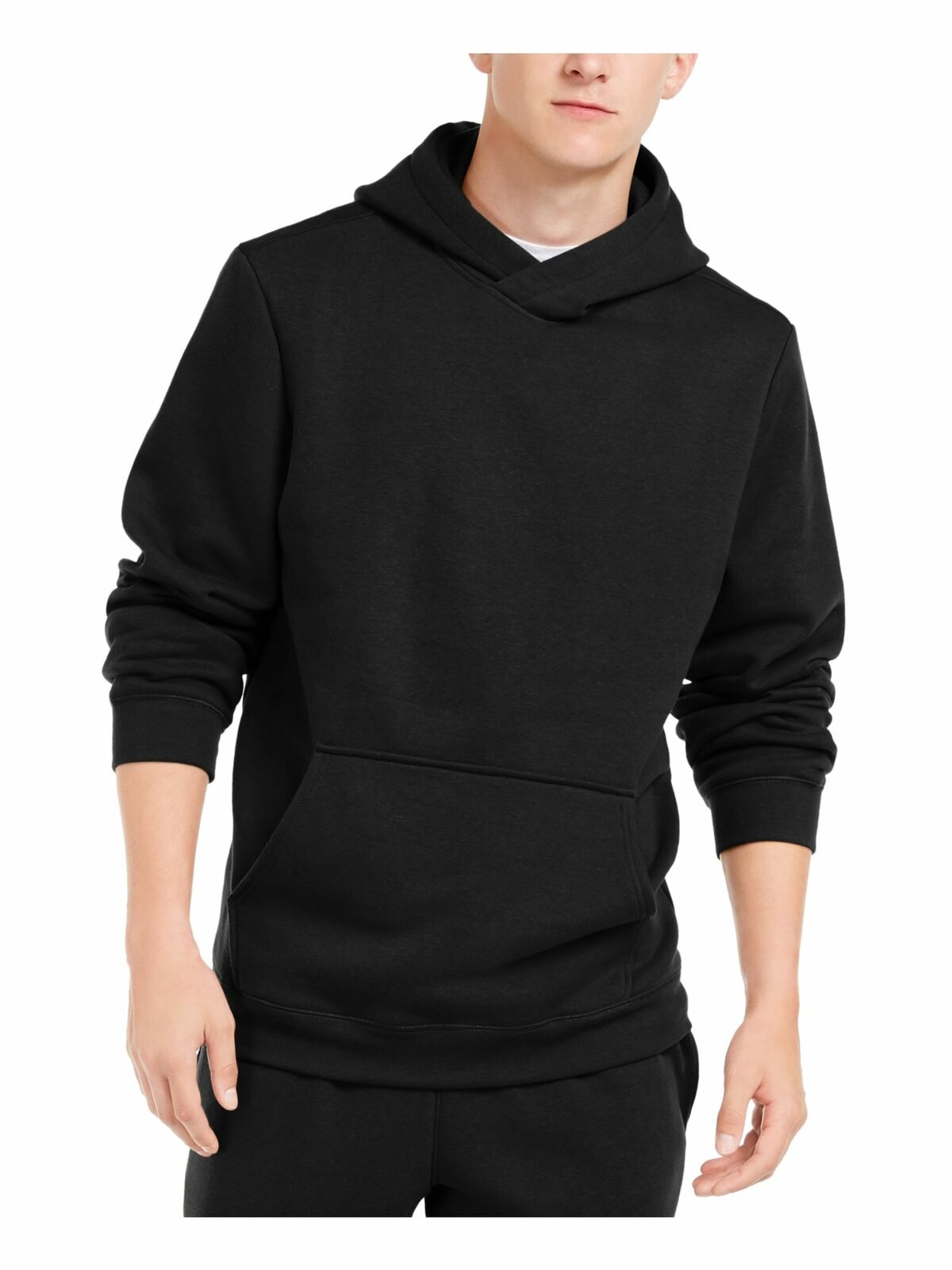 Ideology Men's Fleece Hoodie Black Size XX-Large