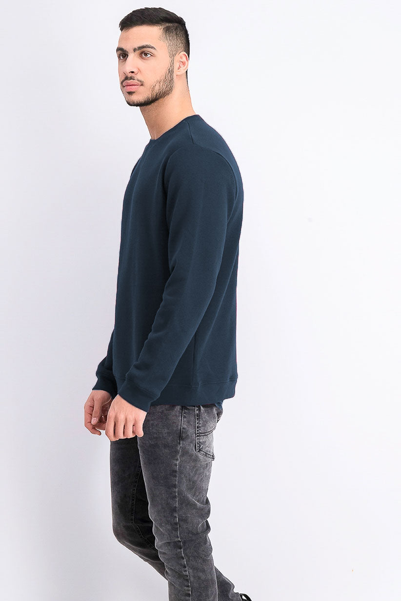 Ideology Men's Fleece Sweatshirt Navy Size 2 Extra Large