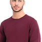 ID Ideology Men's Fleece Sweatshirt Wine Size X-Large