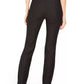 Charter Club Women's Jacquard Pull-On Pants Black Size 4