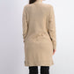 Charter Club Women's Patchwork Cardigan Beige Size Large