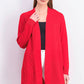 Charter Club Women's Petite Patchwork Cardigan Ravishing Red Size Small