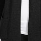 Charter Club Women's Petite Cotton Cropped Cardigan Black Size Petite Large