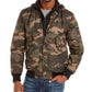 American Rag Men's Cortez Camo Bomber Jacket Green Size Small