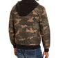 American Rag Men's Cortez Camo Bomber Jacket Green Size Small