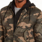 American Rag Men's Cortez Camo Bomber Jacket Green Size Small