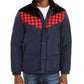 American Rag Men's Brady Colorblocked Puffer Jacket Blue Size Medium