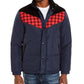 American Rag Men's Brady Colorblocked Puffer Jacket Blue Size Small