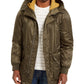 American Rag Men's Newton Hooded Parka Jacket Olive Size Large