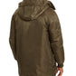 American Rag Men's Newton Hooded Parka Jacket Olive Size Large