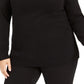 Charter Club Women's Plus Size Metallic Bi-Color Sweater Beige Size 2 Extra Large