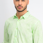 Alfani Men's Classic-Fit Abstract Plaid Shirt Green Size Medium