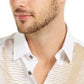 Alfani Men's Classic-Fit Abstract-Stripe Shirt White - Size Extra Large